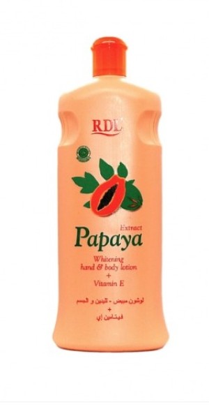 RDL PAPAYA WHITENING HAND&BODY LOTION 600ML